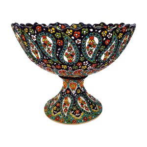 میوه خوری میناکاری روی سفال
