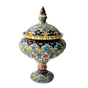 شکلات خوری تک پایه میناکاری