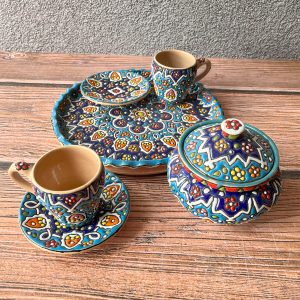 ست چای خوری میناکاری کد 54