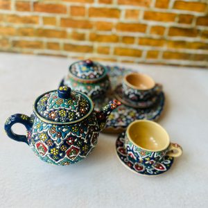 ست چای خوری با دیس گرد